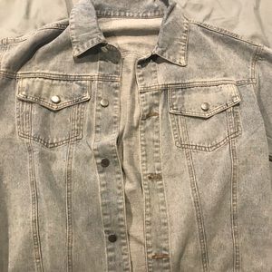 SHEIN Lightwash Denim Jacket